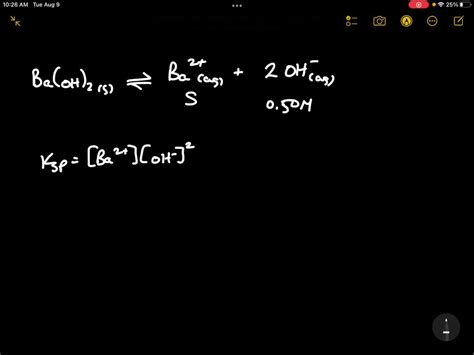 SOLVED: What is the maximum possible concentration of Ba2+ ions in a ...