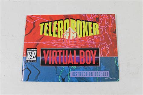 Manual - Teleroboxer - Virtual Boy