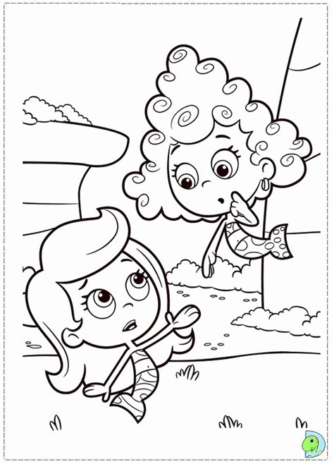 Bubble Guppies Coloring Page - Coloring Nation