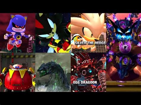 Sonic Generations All Bosses (Hard Mode) - YouTube