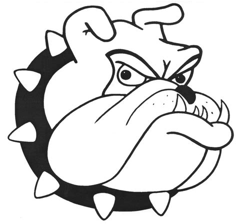 Bulldog Head Logo - ClipArt Best