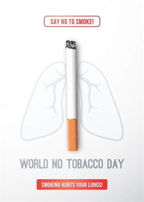 Premium Vector | World no tobacco day.