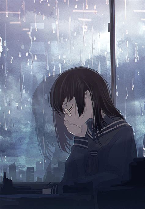 Anime Sad Girl Wallpapers - Top Free Anime Sad Girl Backgrounds ...