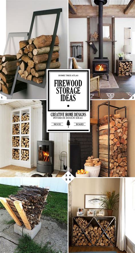 A Crackling Fire: Indoor Firewood Storage Ideas | Home Tree Atlas