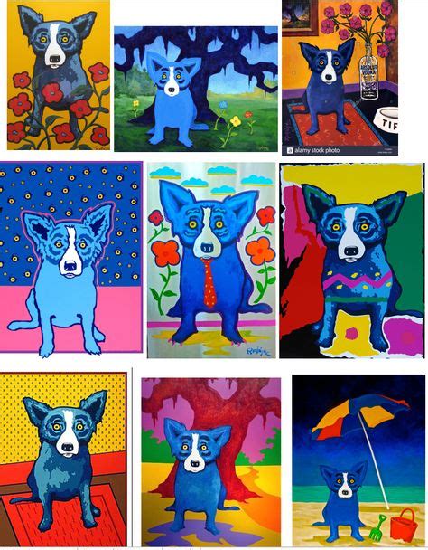 100 Blue Dog ideas | blue dog, blue dog art, blue dog painting