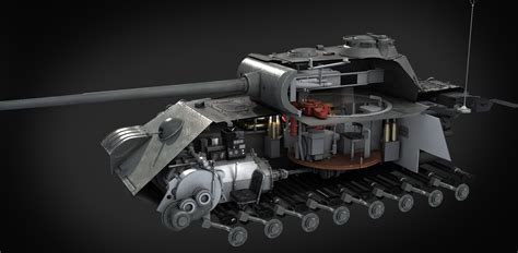 Dmitriy Mironov - The Panther tank.Interior WIP