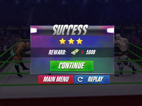 Rumble wrestling game ui :: Behance