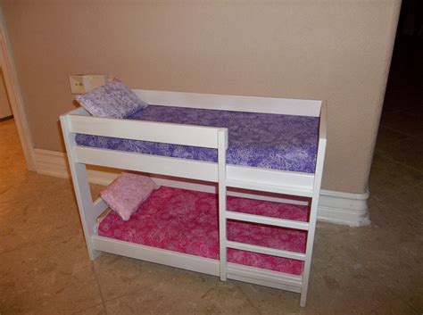 Bunk Bed For American Girl Doll and all 18 Dolls