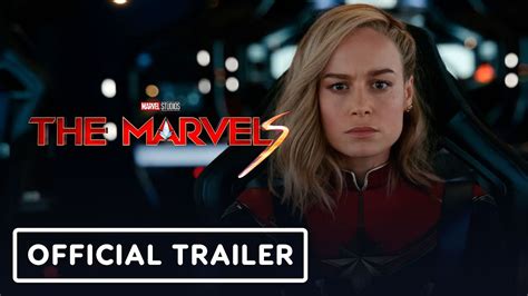 The Marvels - Official Trailer (2023) Brie Larson, Samuel L. Jackson ...