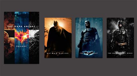 [Collection] The Dark Knight Trilogy : r/PlexPosters