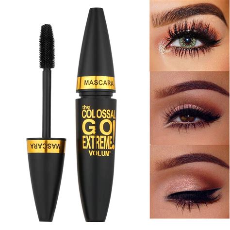 Thick Long Eyelashes Mascara Waterproof Black Lengthening Colossal ...