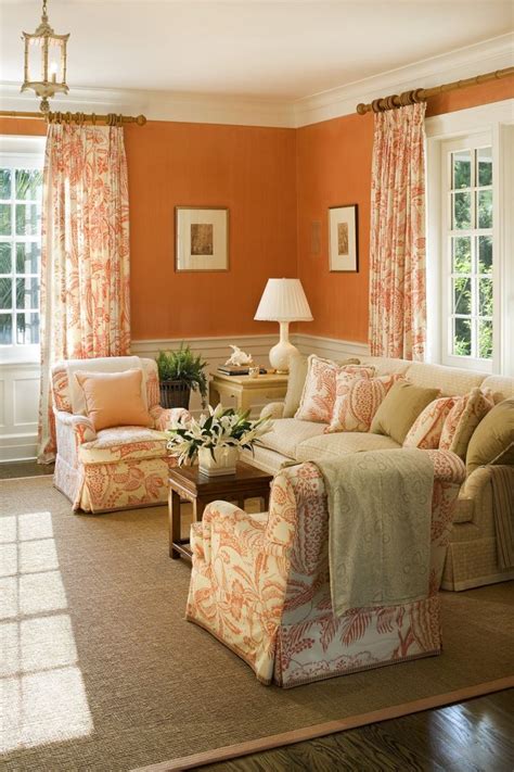 182 best Peach/Orange Interiors images on Pinterest