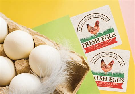 Egg Carton Label Farm Fresh Egg Sticker Egg Carton Stickers - Etsy