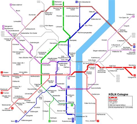 UrbanRail.Net > Europe > Germany > KÖLN (Cologne) Underground Tram Network