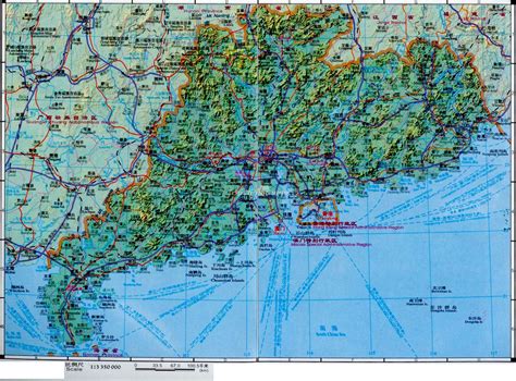 Map of Guangdong Province - Maps of Guangdong