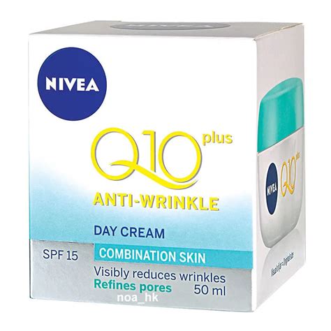 Nivea Q10 Plus Anti Wrinkle Light Day Cream SPF15 50ml Free Shipping ...