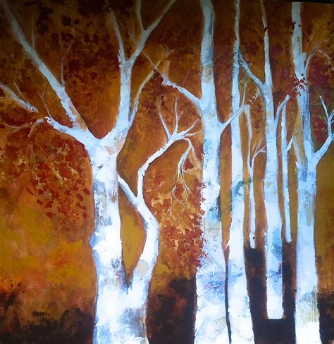 "My Trees" Acrylic Painting | Painting, Acrylic painting, Art