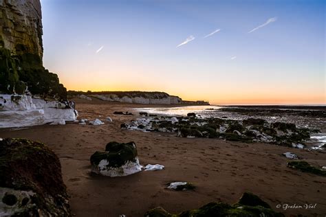 Botany Bay Sunset | A sunset at Botany Bay, Kent, UK. | grahamvphoto ...