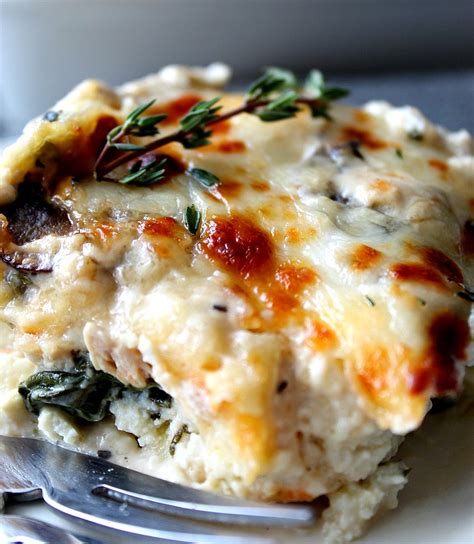 Chicken Alfredo Lasagna ~ easy make ahead recipe ~ A Gouda Life