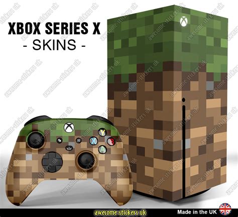 XBOX Series X skins - Awesome Stickers UK