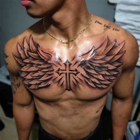 185 Trendy Chest Tattoos for Men - Tattoo Me Now