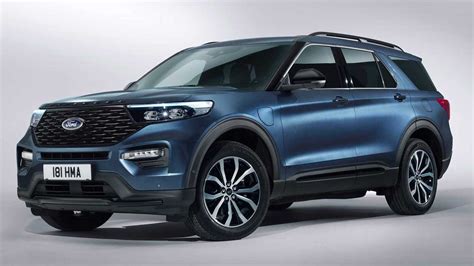 2020 Ford Explorer PHEV Revealed In Europe With 450 HP