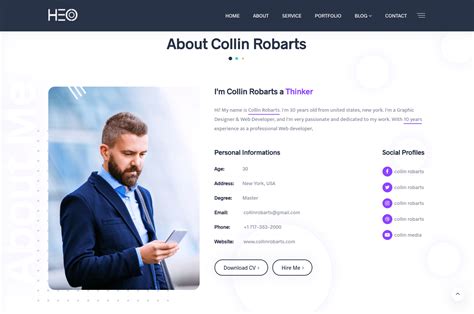 Portfolio Templates Bootstrap