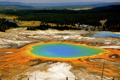 Grand Prismatic Spring | Yellowstone national park, National parks ...