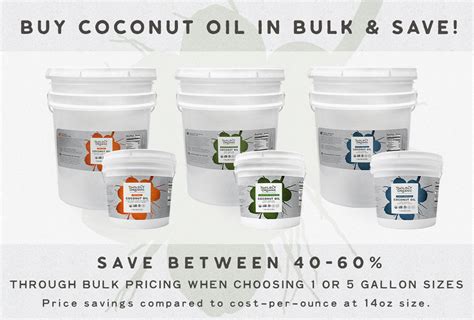 Bulk Coconut Oil | Wholesale Coconut Oil | Wildly Organic