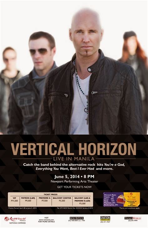 Vertical Horizon Live in Manila 2014 ~ MANILA CONCERT SCENE