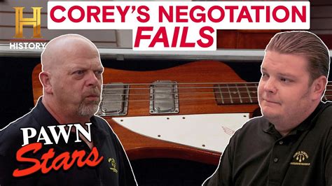 Pawn Stars: COREY'S TOP 5 WORST NEGOTIATIONS OF ALL TIME - YouTube