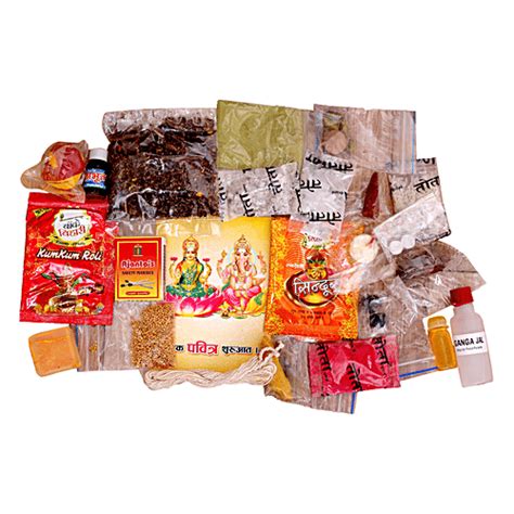 Buy Bankey Bihari Diwali Complete Pooja Kit - Sampurna Pujan Samagri ...