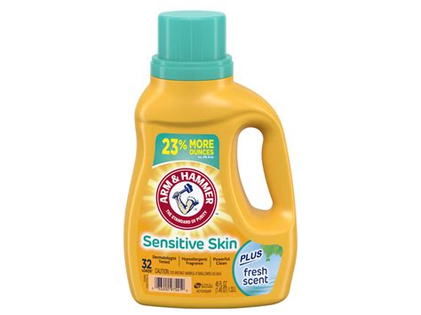 Arm & Hammer Sensitive Skin Plus Fresh Scent Laundry Detergent, 45 fl ...