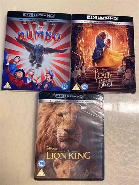 4K UltraHD Blu Ray Disney Movies, Hobbies & Toys, Music & Media, CDs ...