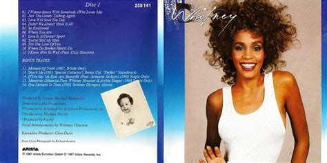 Whitney Houston – Whitney (EXPANDED EDITION) (1987) 2 CD SET – The ...