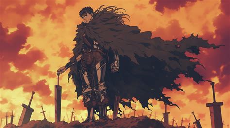 Guts Berserk The Black Swordsman Wallpaper, HD Anime 4K Wallpapers ...