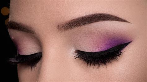 Easy Purple Makeup Tutorial - YouTube