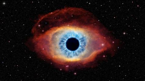 Eye of God in nebula Helix