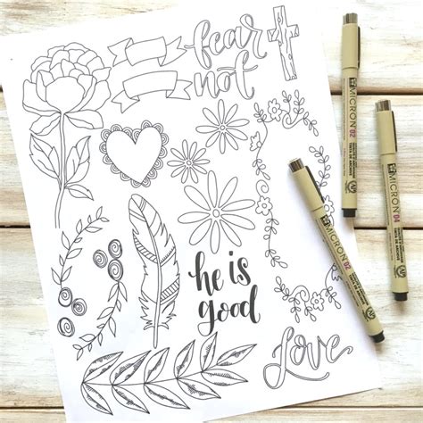 Bible Journaling When You Are Not Artistic - Plus a Free Printable ...