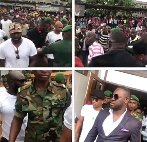 Video: Fans Mob Dede Ayew In Guinea – GhanaCelebrities.Com