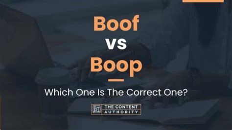 Boof vs Boop: Which One Is The Correct One?