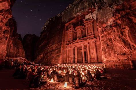 From Amman: Petra by Night Tour with Optional Day Visit | GetYourGuide