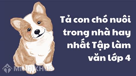 Tả con chó nhà em: Mô tả chi tiết và gần gũi nhất