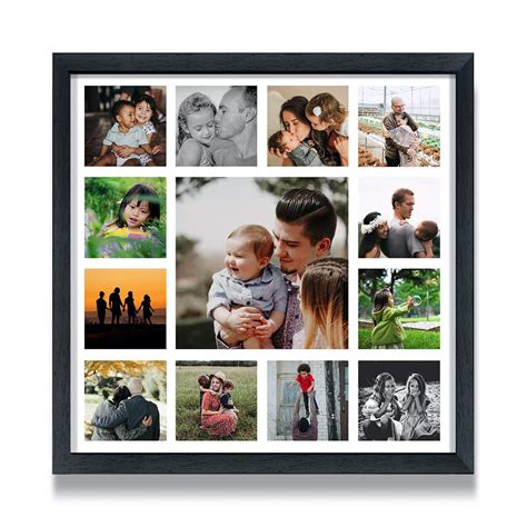 WhatsYourPrint Personalised Photo Collage Frames for Wall Decor as ...