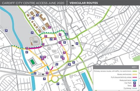 Cardiff city centre road closures in place