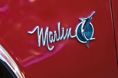 1965 Rambler Marlin Emblem Photograph by Jill Reger | Fine Art America