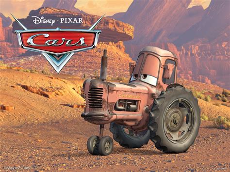 Cars Movie Characters Tractor