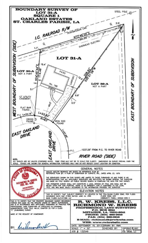 Boundary Surveys – Richmond W. Krebs & Associates, LLC