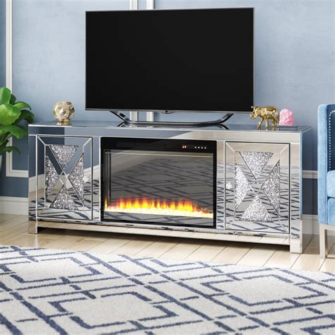 65 inch TV Stand with Fireplace | Foter