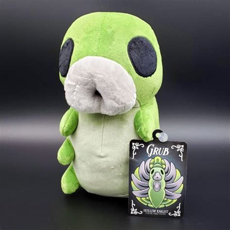 Hollow Knight Talking Grub Plush 6 Different Sounds 10" Official Figure ...